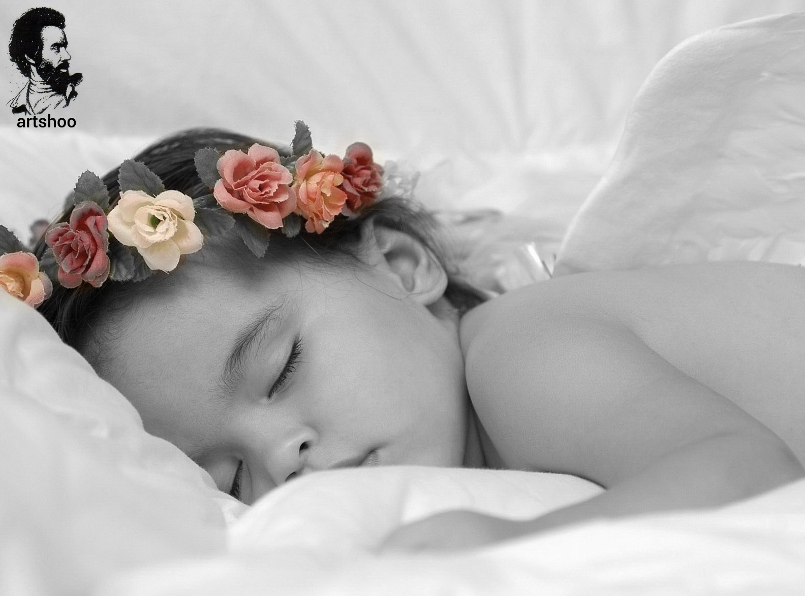 مدل کودک سیاه قلم